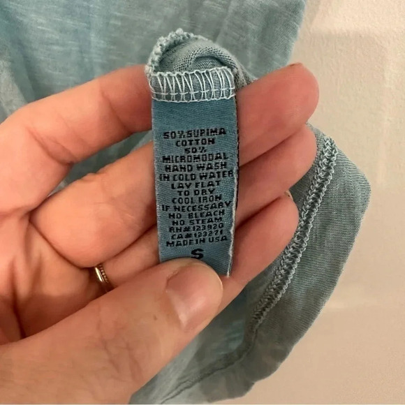 Lamade Shoulder Knot Lightweight Short Sleeve Tee NWT - Picture 8 of 11